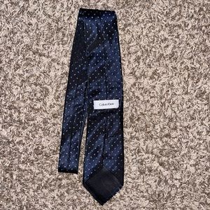 Calvin Klein Blue Self-tie Necktie